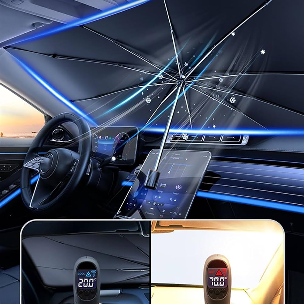 Foldable Car Windshield Sunshade